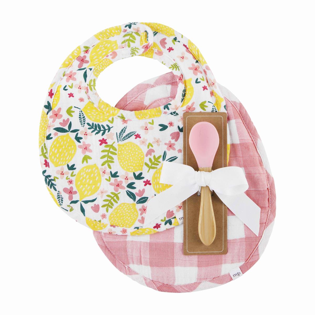 Lemon Bib Set