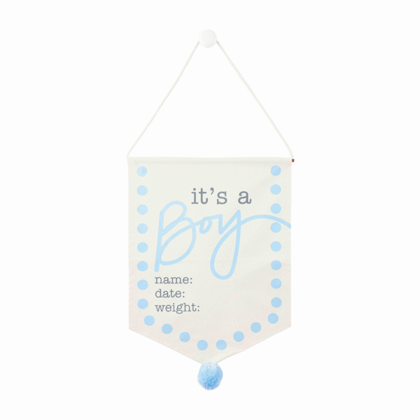 It's a Boy Canvas Sign