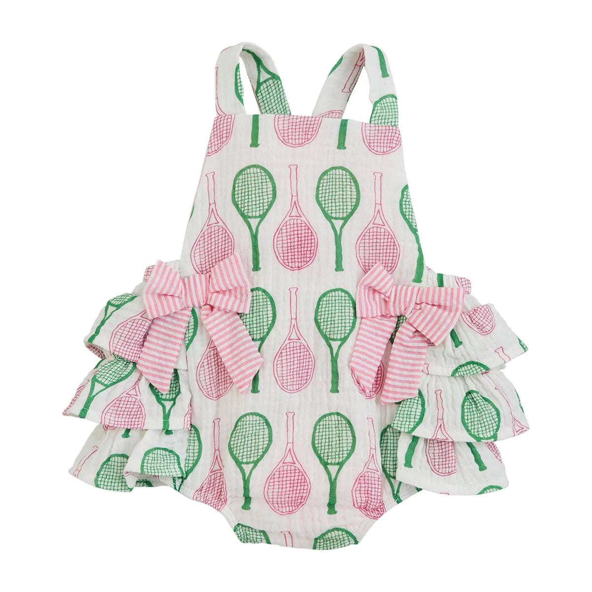 Tennis Print Sunsuit