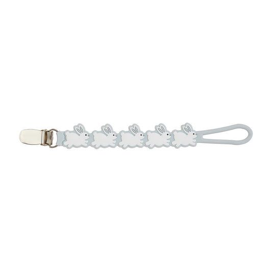 Blue Bunny Silicone Pacy Strap