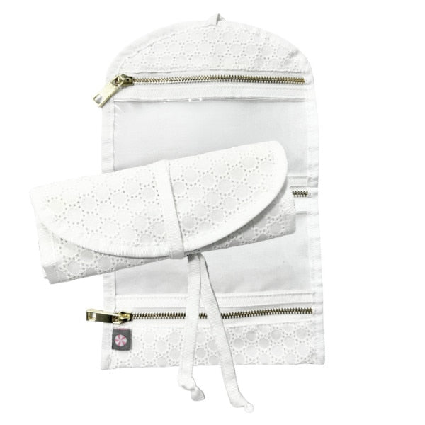 Mini Hang Around White Eyelet Love You