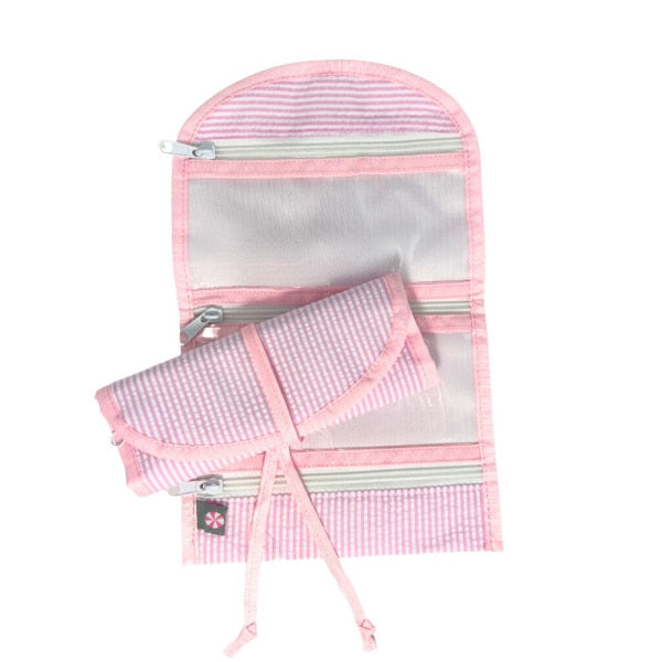 Mini Hang Around Pink Seersucker