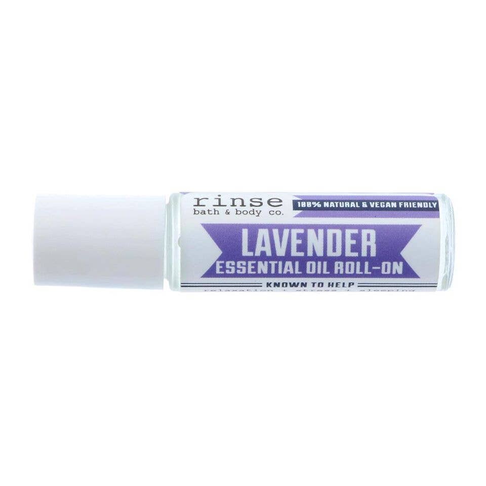 Rinse Lavender Roll-On | Calming Aromatherapy | Squalane Carrier