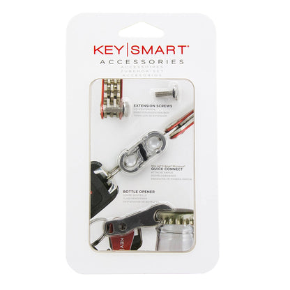 KeySmart Accessories Pack; Bottle Opener, Nite Ize 'S-Biner'