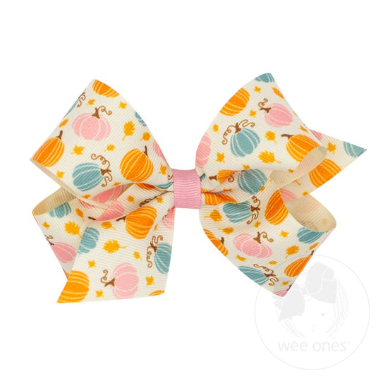 MED GG HARVEST PRINT BOW MUL