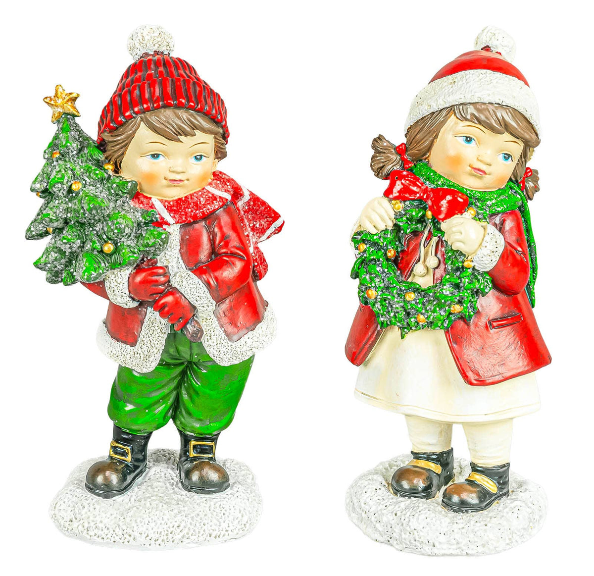 Yuletide Christmas School Kids 6" Stander