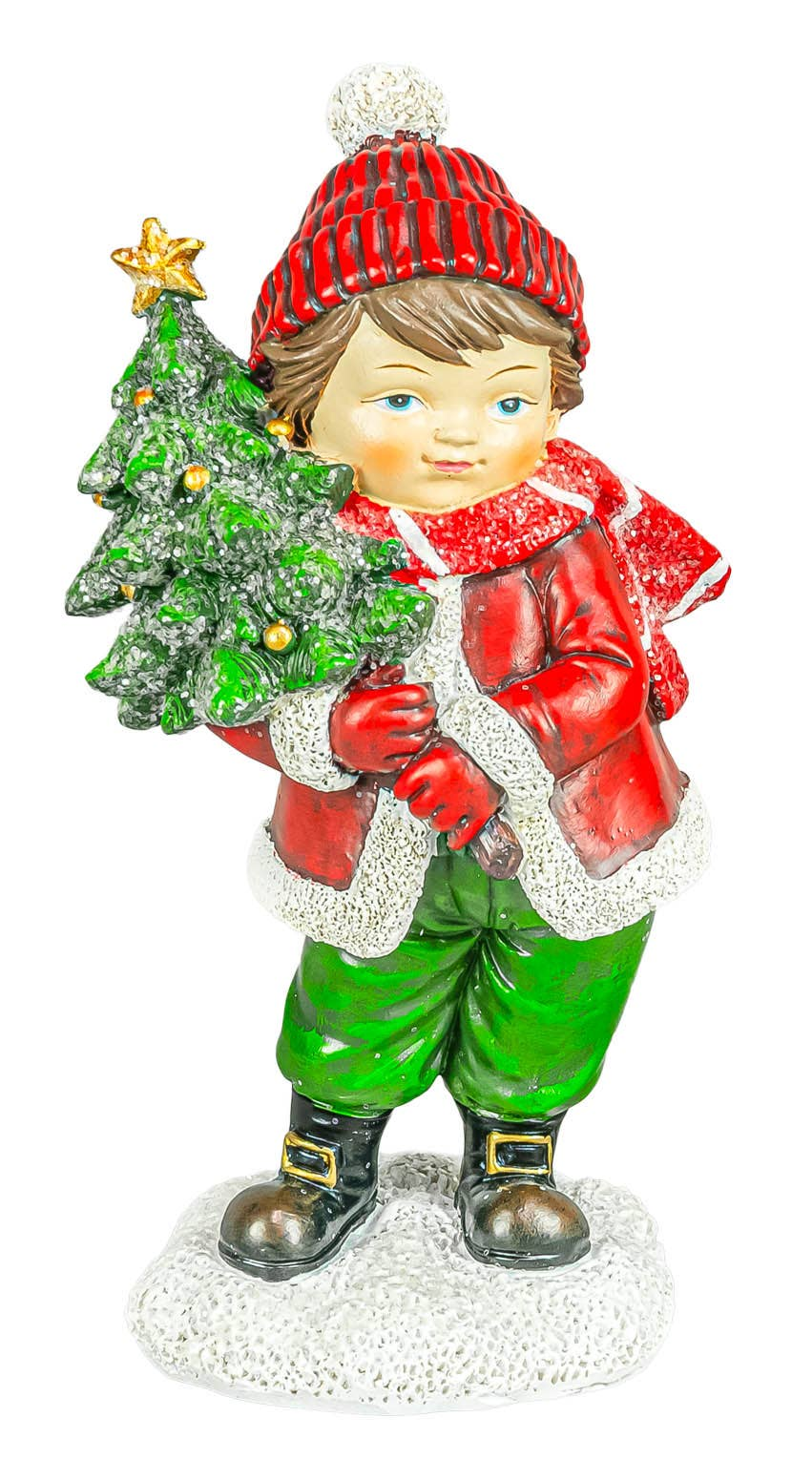 Yuletide Christmas School Kids 6" Stander