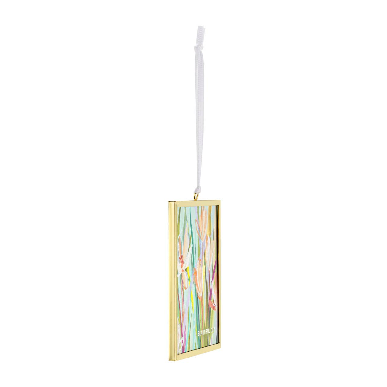 Beautiful Day Floral Butterfly Suncatcher - 3x3in