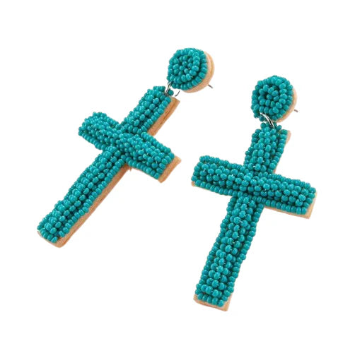 Sb Cross Earrings