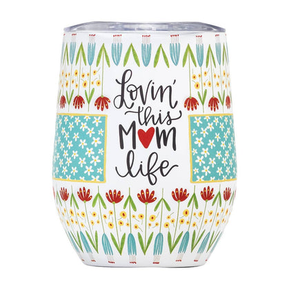 Lovin' This Mom Life Insulated Wine Tumbler