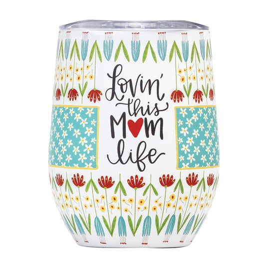 Lovin' This Mom Life Insulated Wine Tumbler