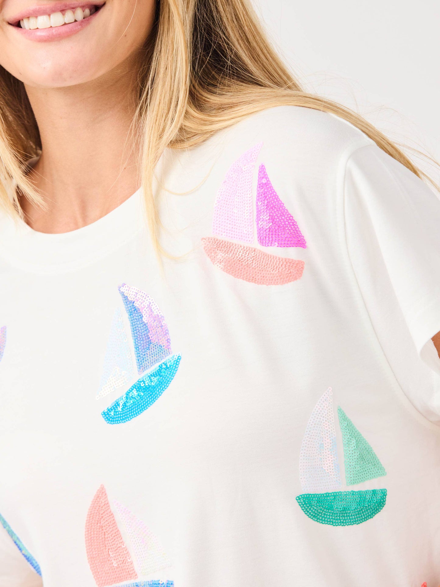 Emily Sequin Top | Sail Away