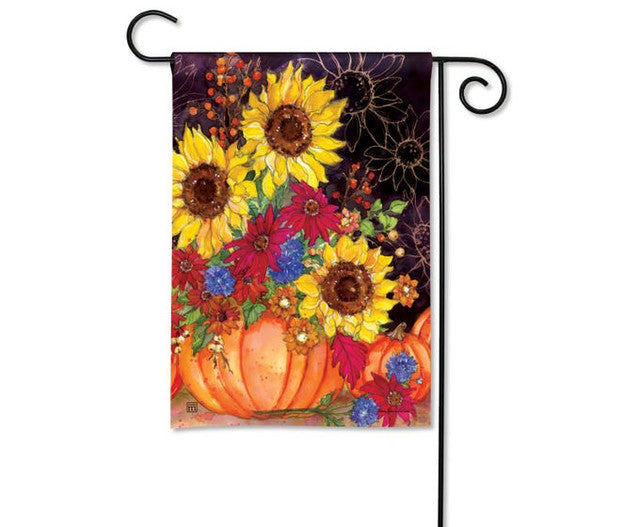 Garden Flag - Pumpkin Bouquet