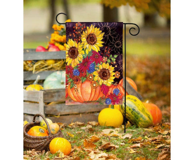 Garden Flag - Pumpkin Bouquet