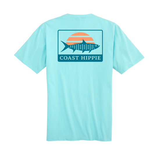 Tarpon SS 100% Cotton Unisex Screen Printed T-Shirt