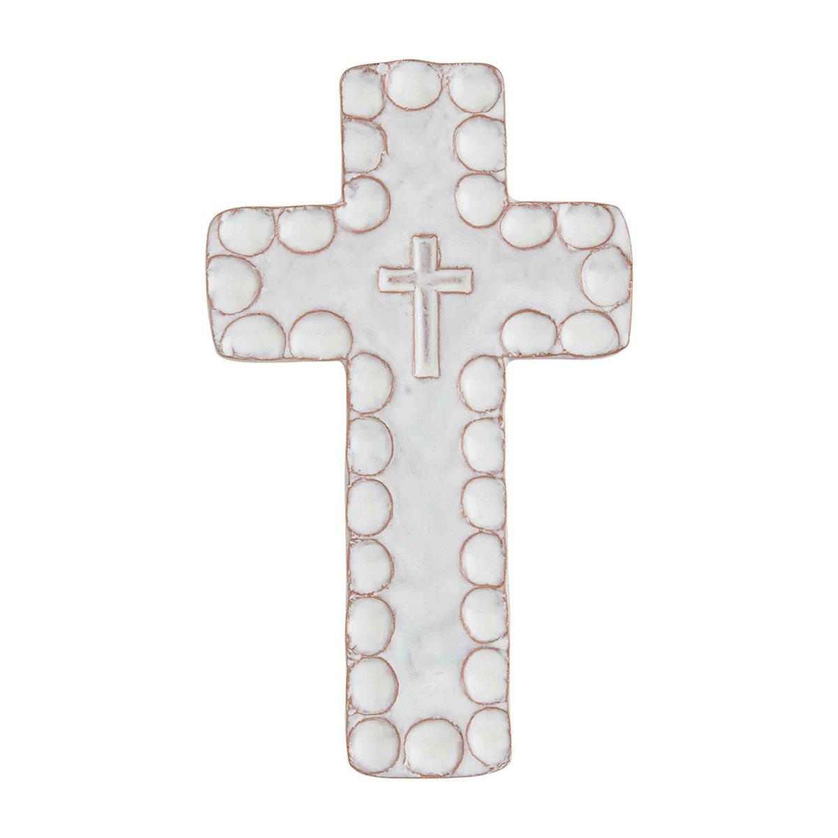 Large Stoneware Cross