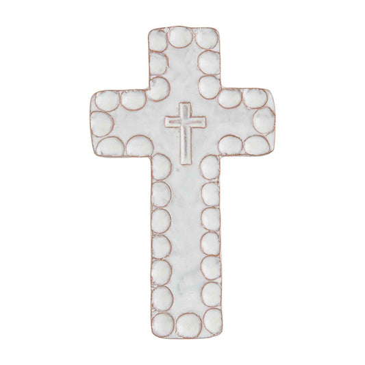 Large Stoneware Cross
