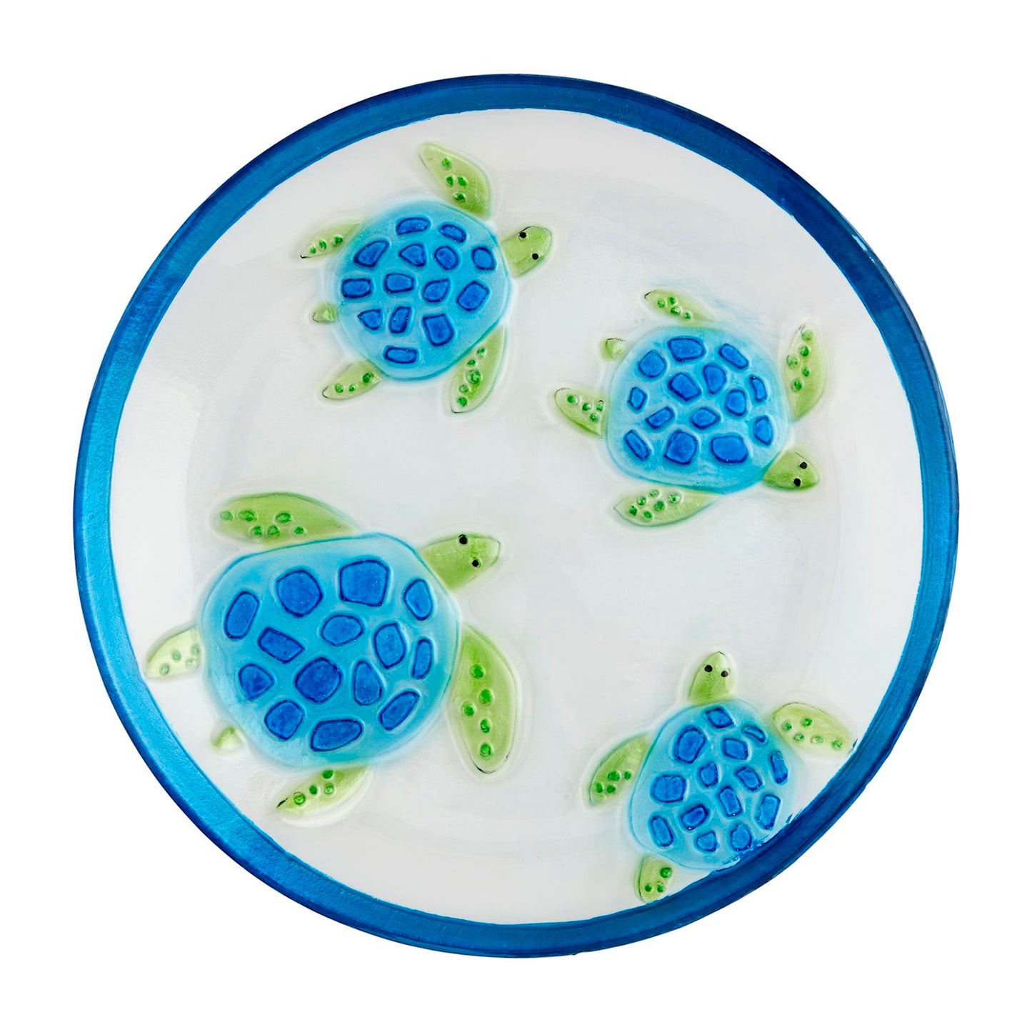 Glass Turtle Platter