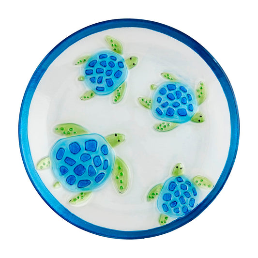Glass Turtle Platter