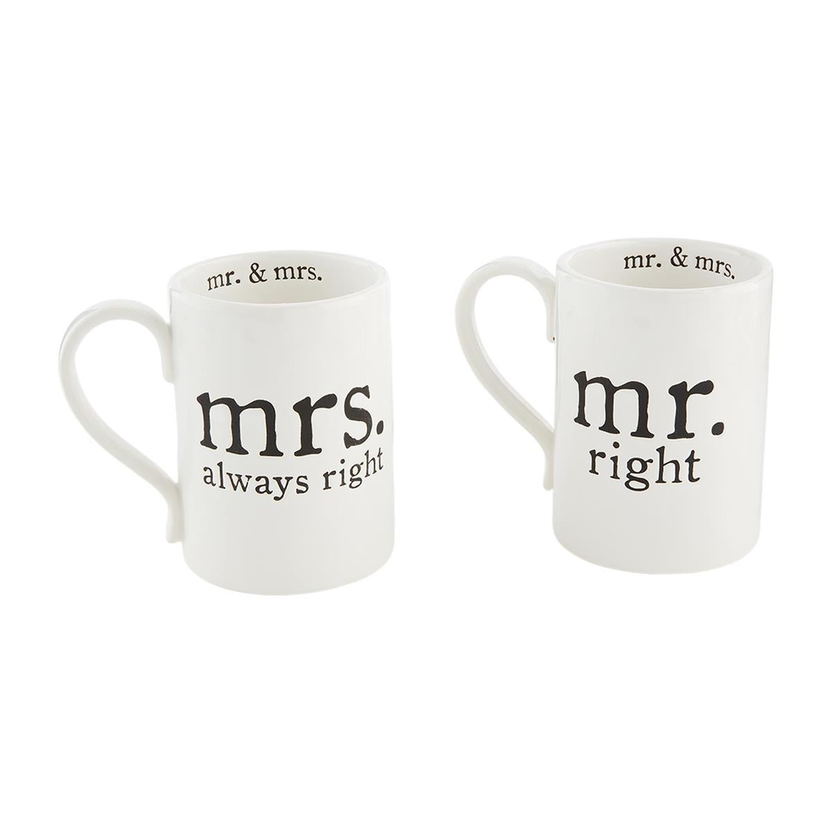 Mr/Mrs Right Mug