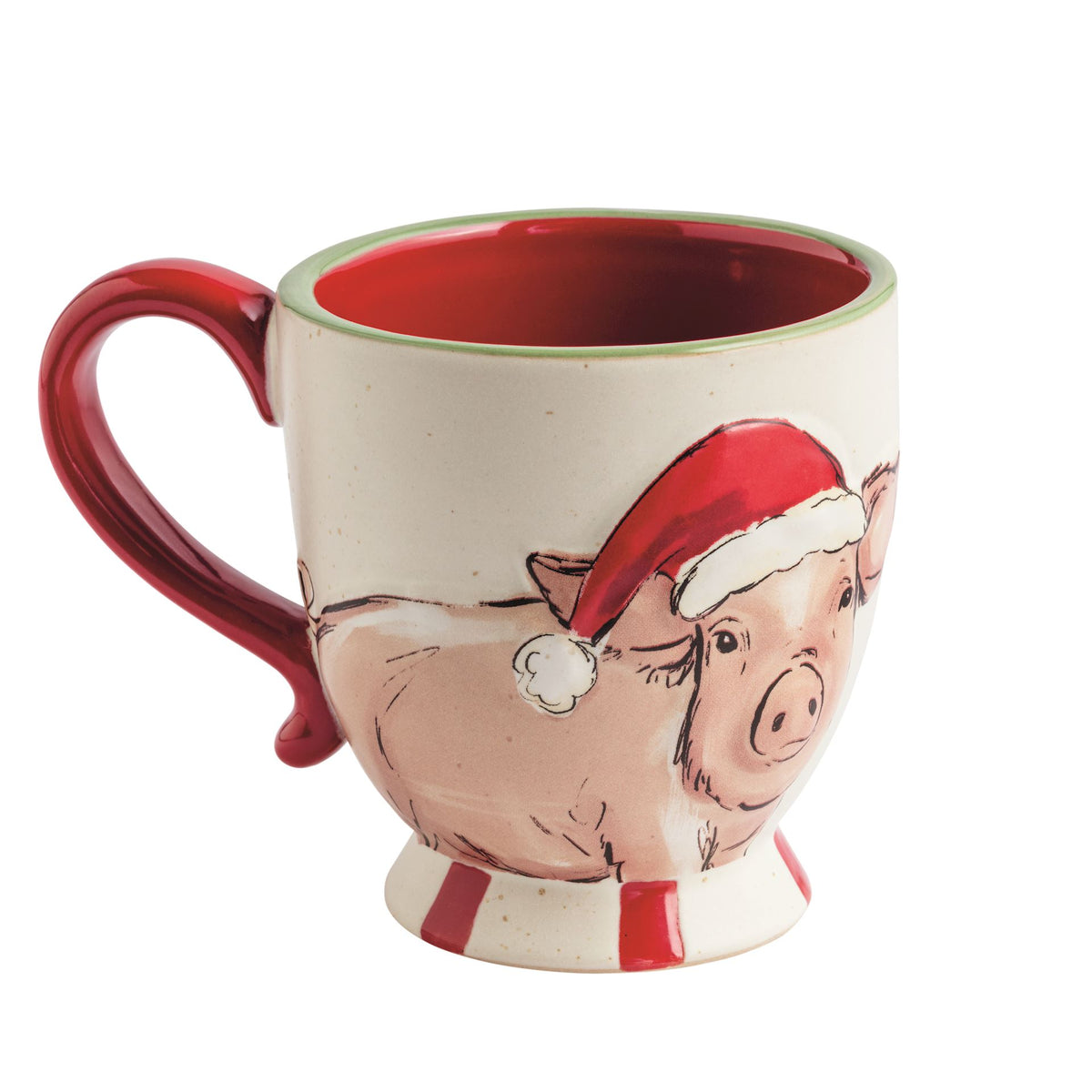Pig Farm Christmas Mug