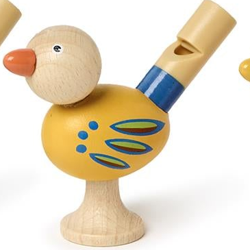 Hand-Crafted Wooden Bird Whistle
