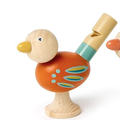 Hand-Crafted Wooden Bird Whistle