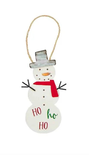 Christmas Tin Ornament