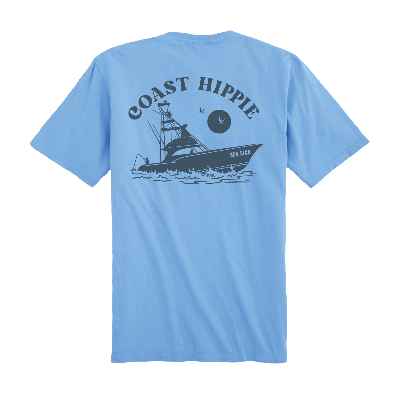 Big Boat Unisex Short Sleeve T-Shirt In 100% Cotton