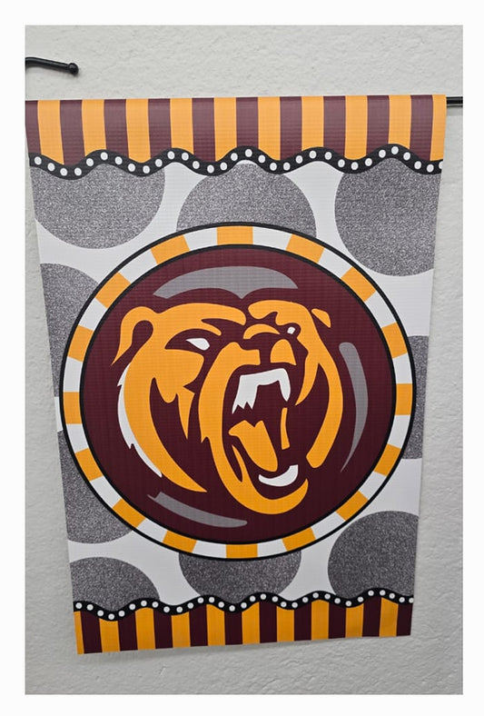 Garden Flag Bear