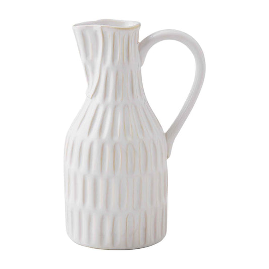 Lg Stoneware Jug Bud Vase