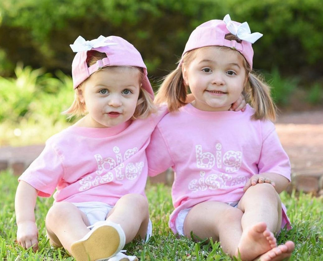Lt Pink Big Sister T-Shirt
