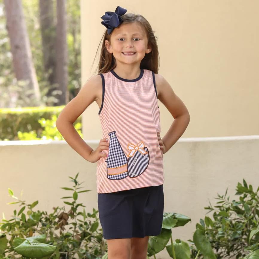 AU Cheer Shirt & Short Set