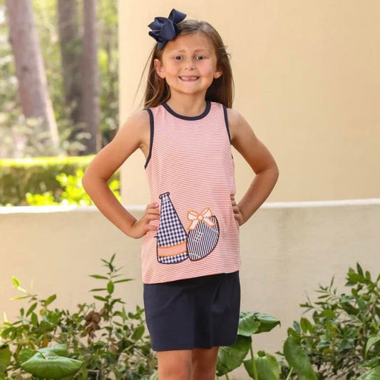 AU Cheer Shirt & Short Set