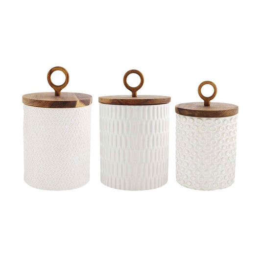 Stoneware Canister