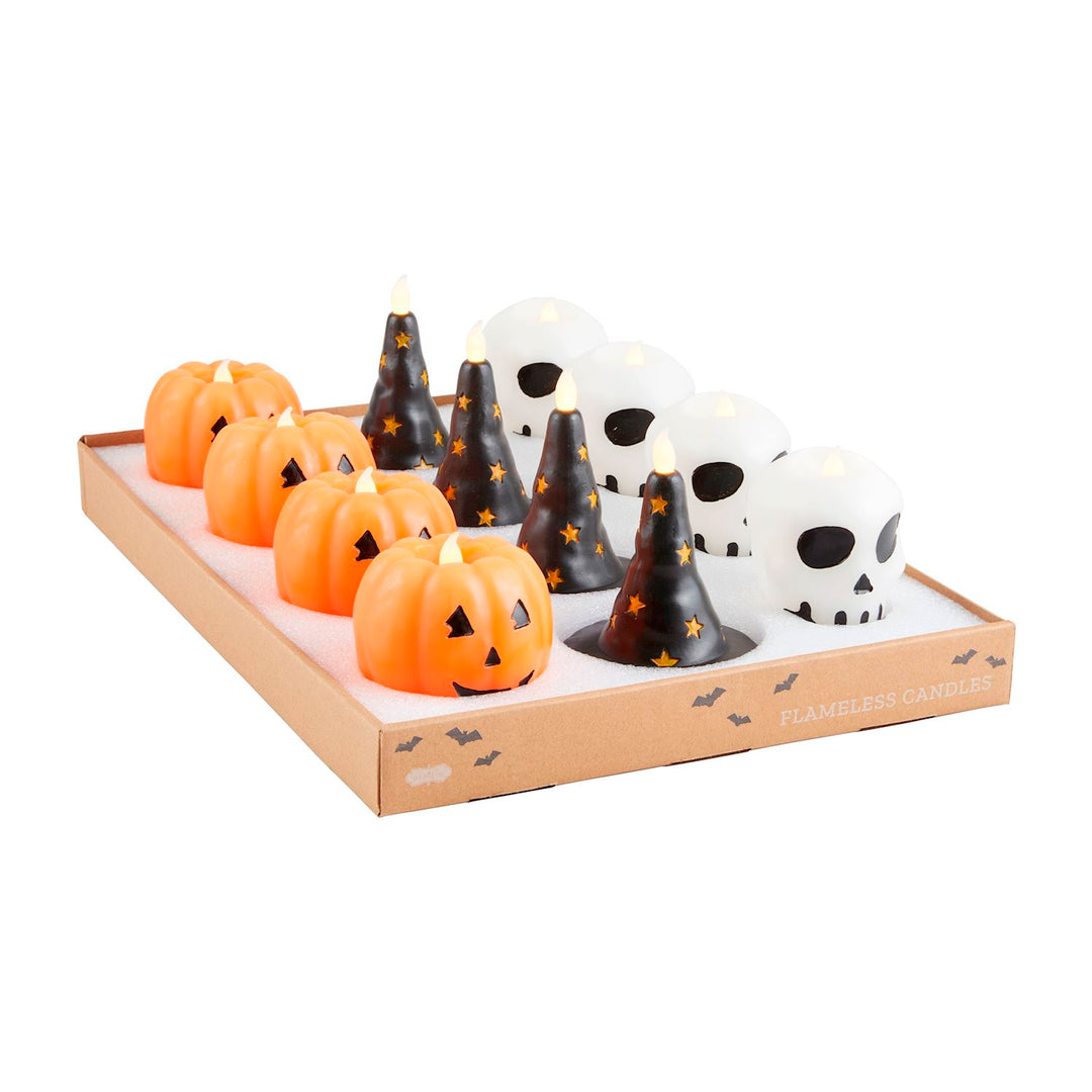 Pumpkin Flameless Candles
