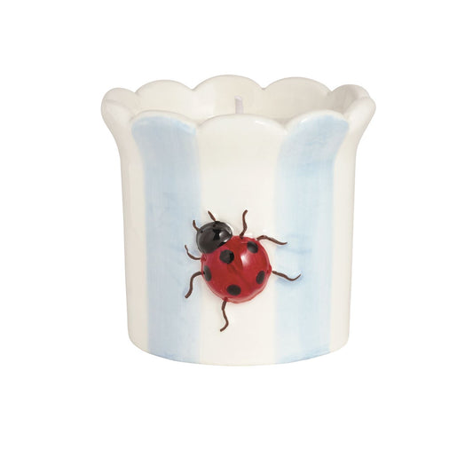 Lady Bug Icon Candle