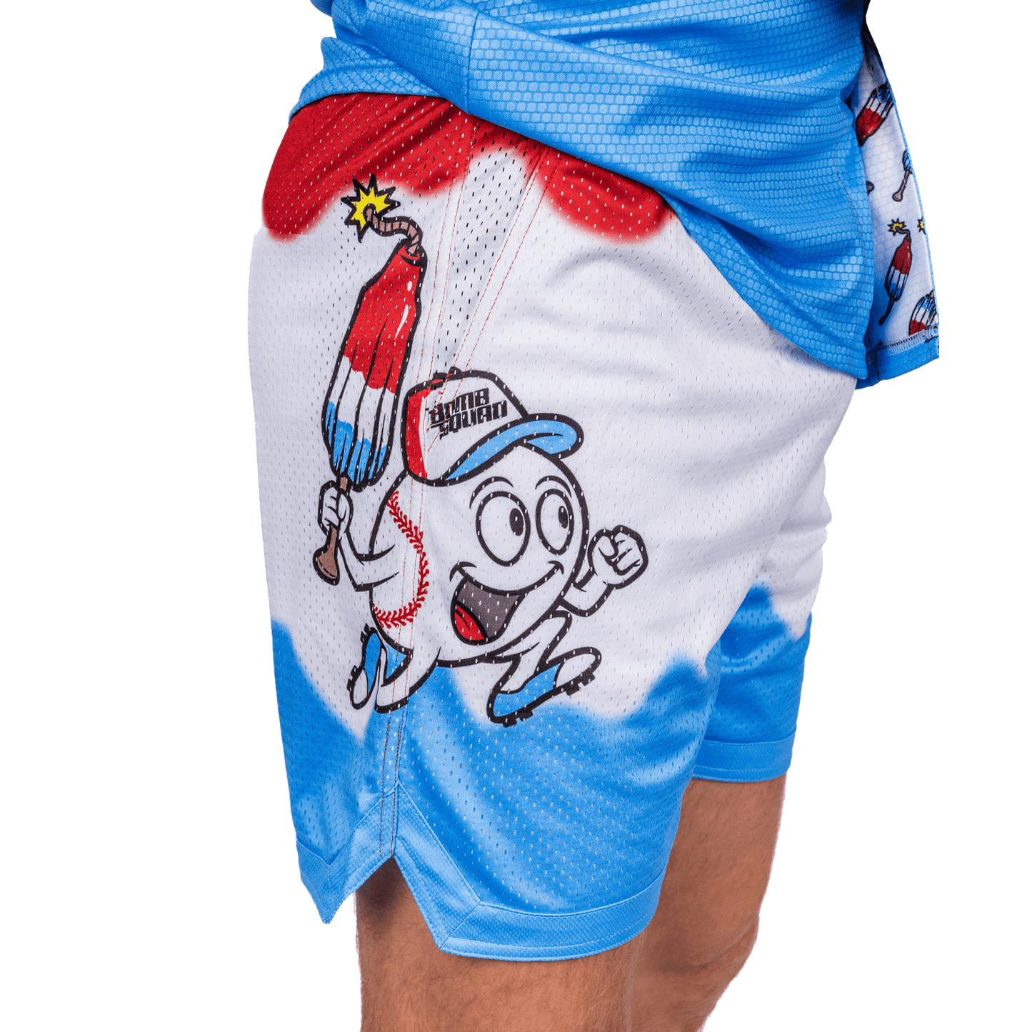 Bomb Squad Mesh Lifestyle Baseball Shorts
