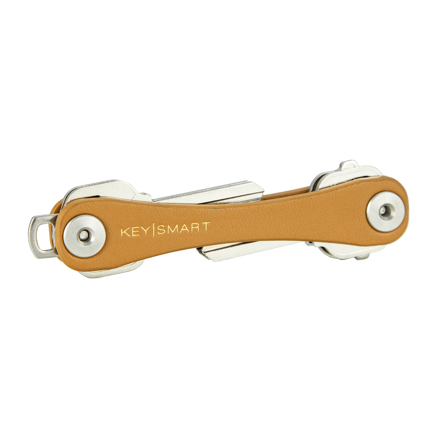 KeySmart Leather Key Holder | Leather | Holds 10 Keys