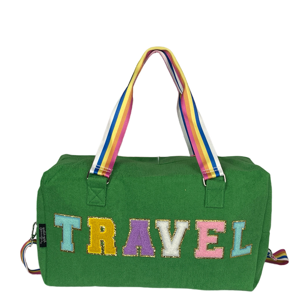 Terry Cloth Duffle Bag