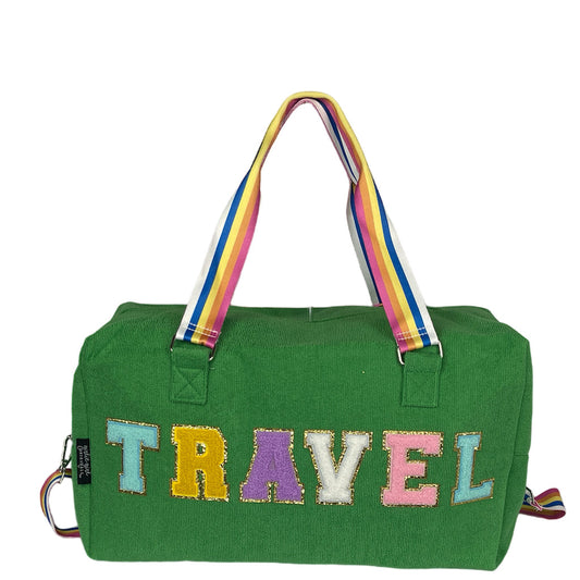 Terry Cloth Duffle Bag