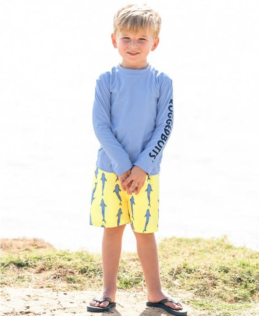 Boys Jawsome Shark Swim Trunks