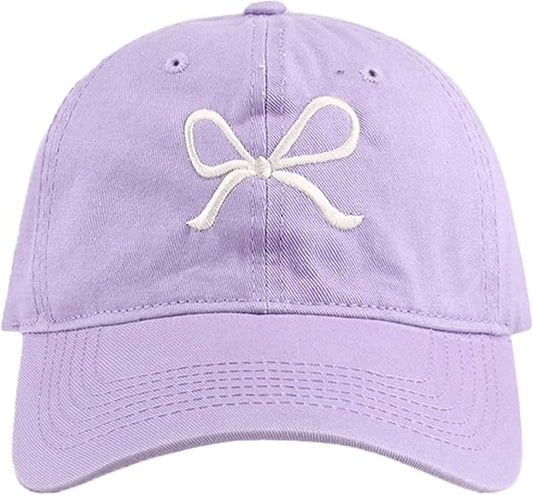 Ball Cap Women's Bow-Knot | Purple