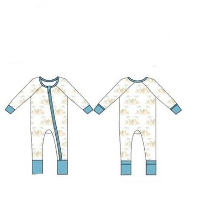 Nativity  Zipper Onesie
