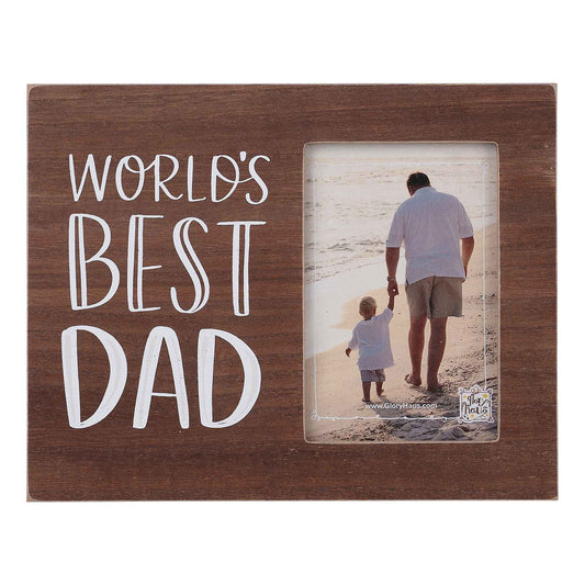 World's Best Dad Frame - Father's Day