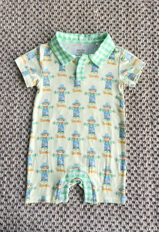 Scarecrow Polo Romper