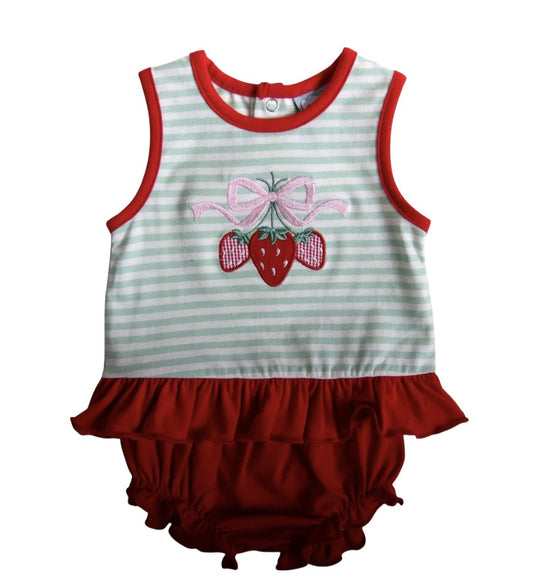 Strawberry Bloomer Set Nb