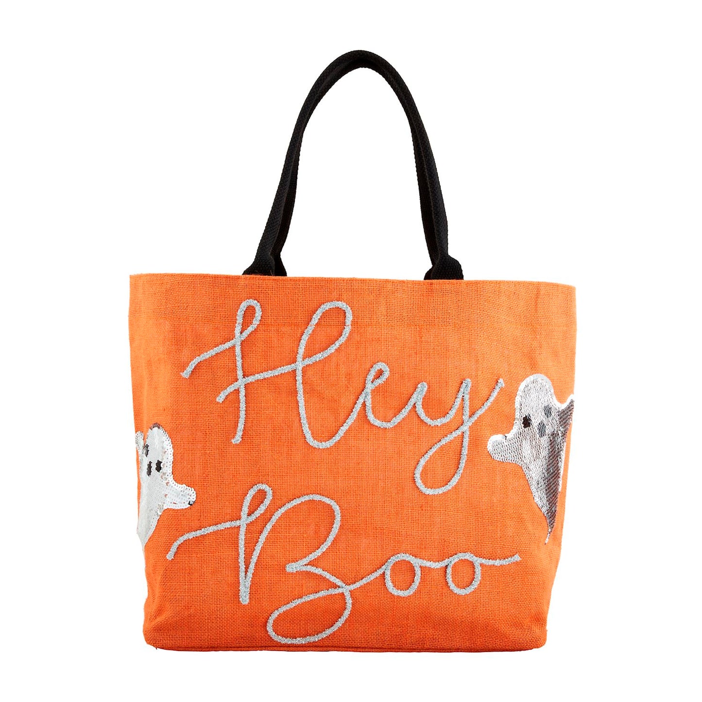 Halloween Sparkle Tote-Orange