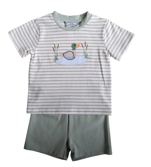 Duck Appl Boys Short Set