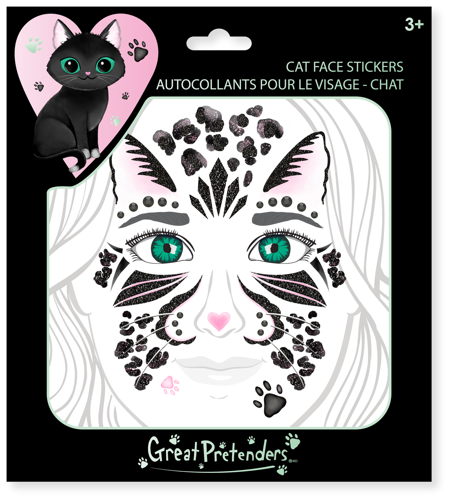 Face Stickers Cat
